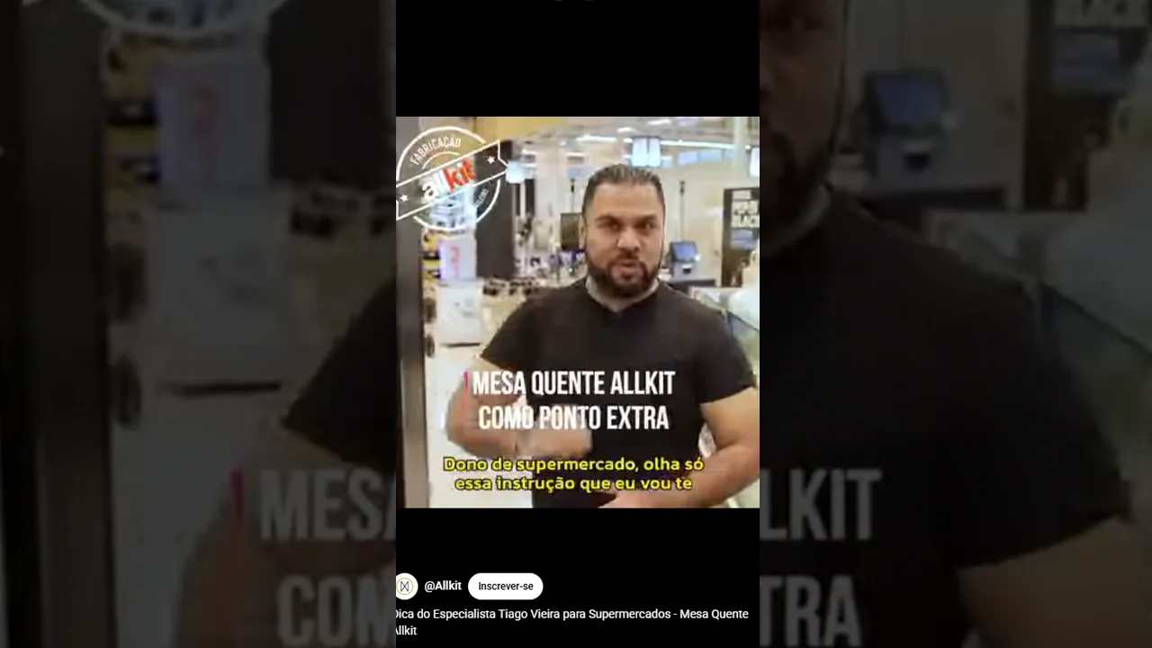 Depoimento em vídeo do YouTube Shorts